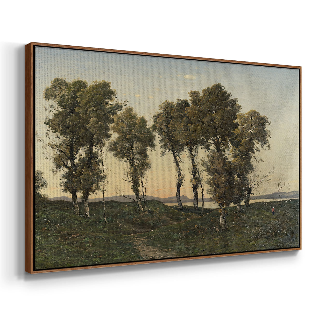 Autumn Evening, 1894 - Floater Framed Canvas Print