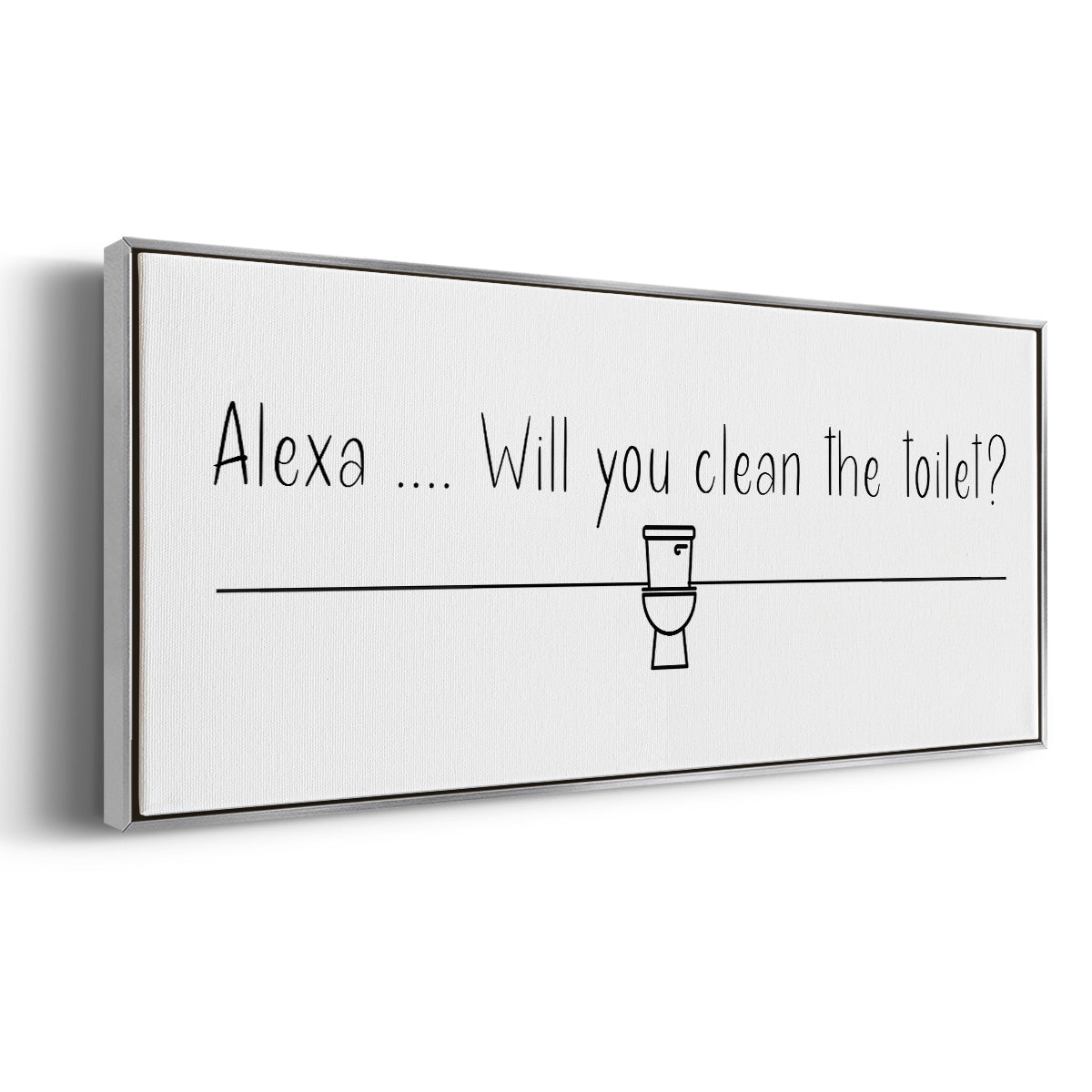 Alexa ... - Floater Framed Canvas Print
