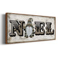 Winter Wonderland Friend Noel - Floater Framed Canvas Print