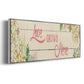 Love Grows Here - Floater Framed Canvas Print