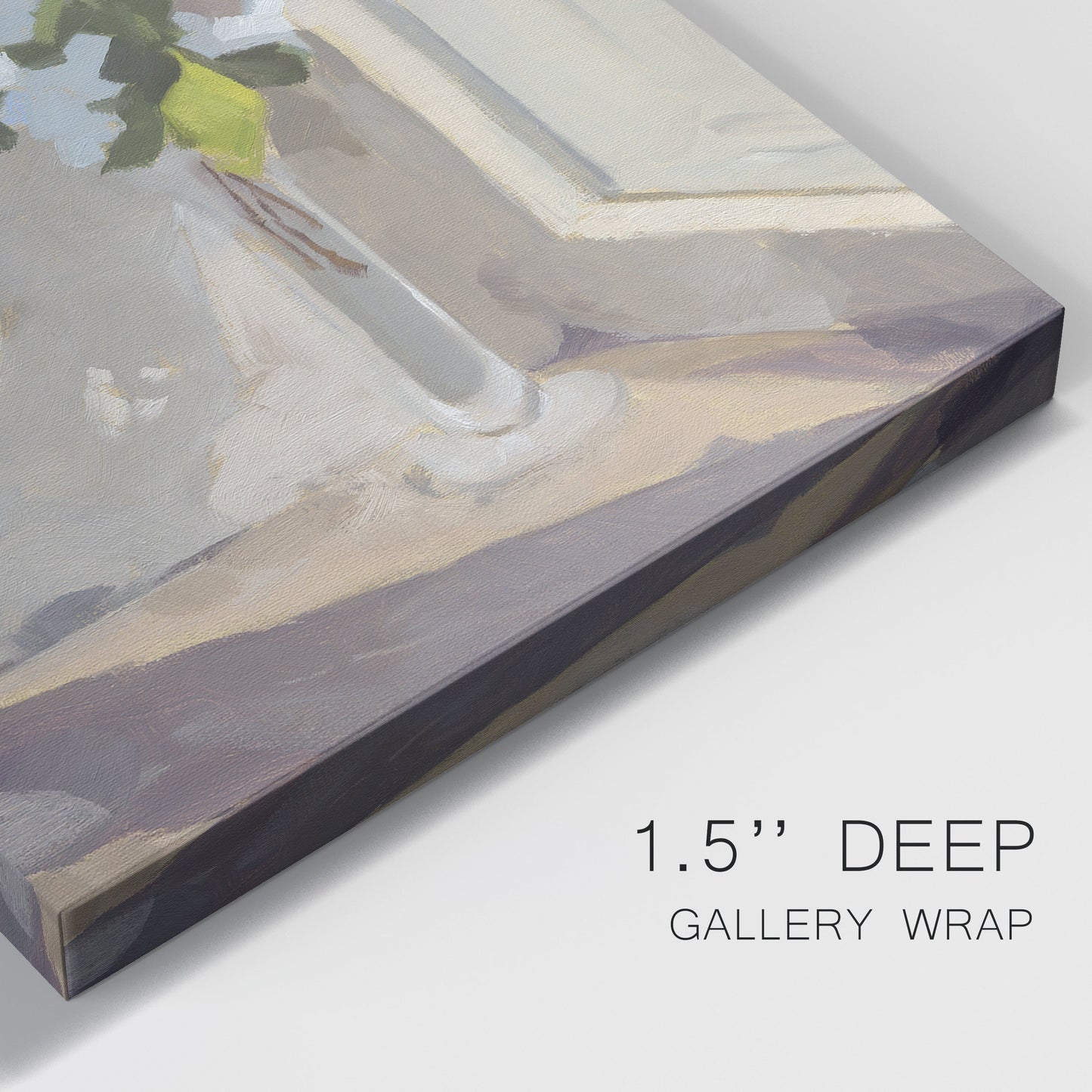 Window Bouquet I Premium Gallery Wrapped Canvas - Ready to Hang