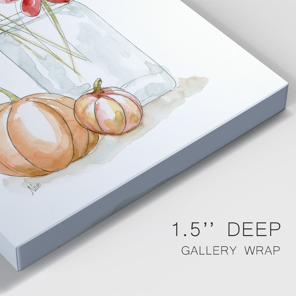 Simple Harvest II Premium Gallery Wrapped Canvas - Ready to Hang