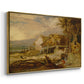 An Overshot Mill, c. 1802-1807 - Floater Framed Canvas Print