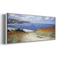 The Passage to the Sea Near Pourville, 1882 - Floater Framed Canvas Print