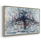 Horizontal Tree, 1912 - Floater Framed Canvas Print