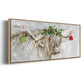 Highland Holidays - Floater Framed Canvas Print