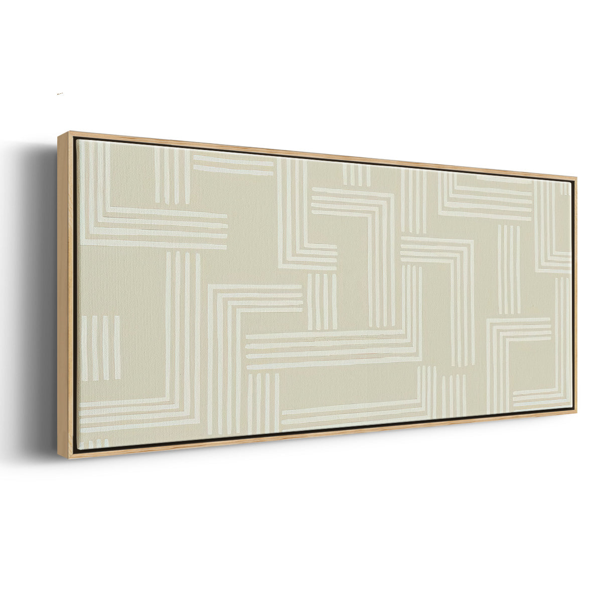 Roll Crossing III - Floater Framed Canvas Print