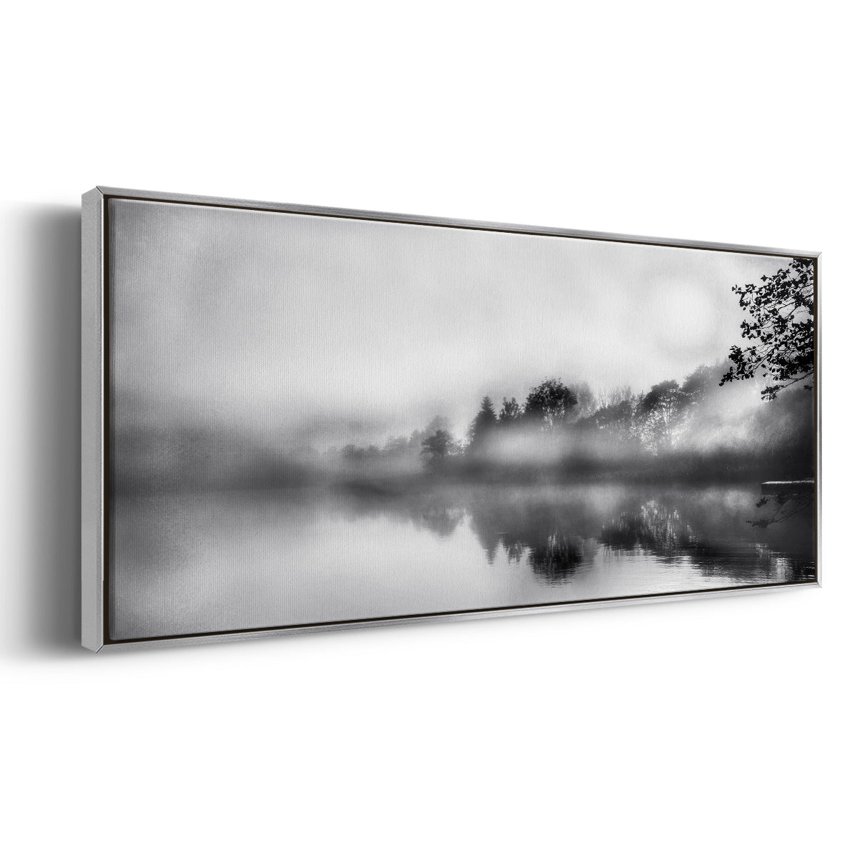 Soft Wonders - Floater Framed Canvas Print