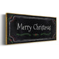 Merry Christmas - Floater Framed Canvas Print