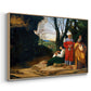 The Three Philosophers, c. 1508-1509 - Floater Framed Canvas Print