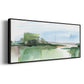 Abstract Wetland IV - Floater Framed Canvas Print