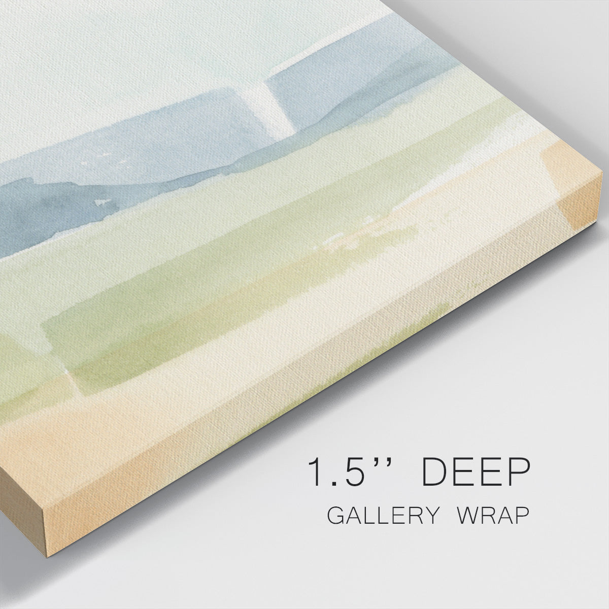 Pastel Slopes II - Canvas Art Print