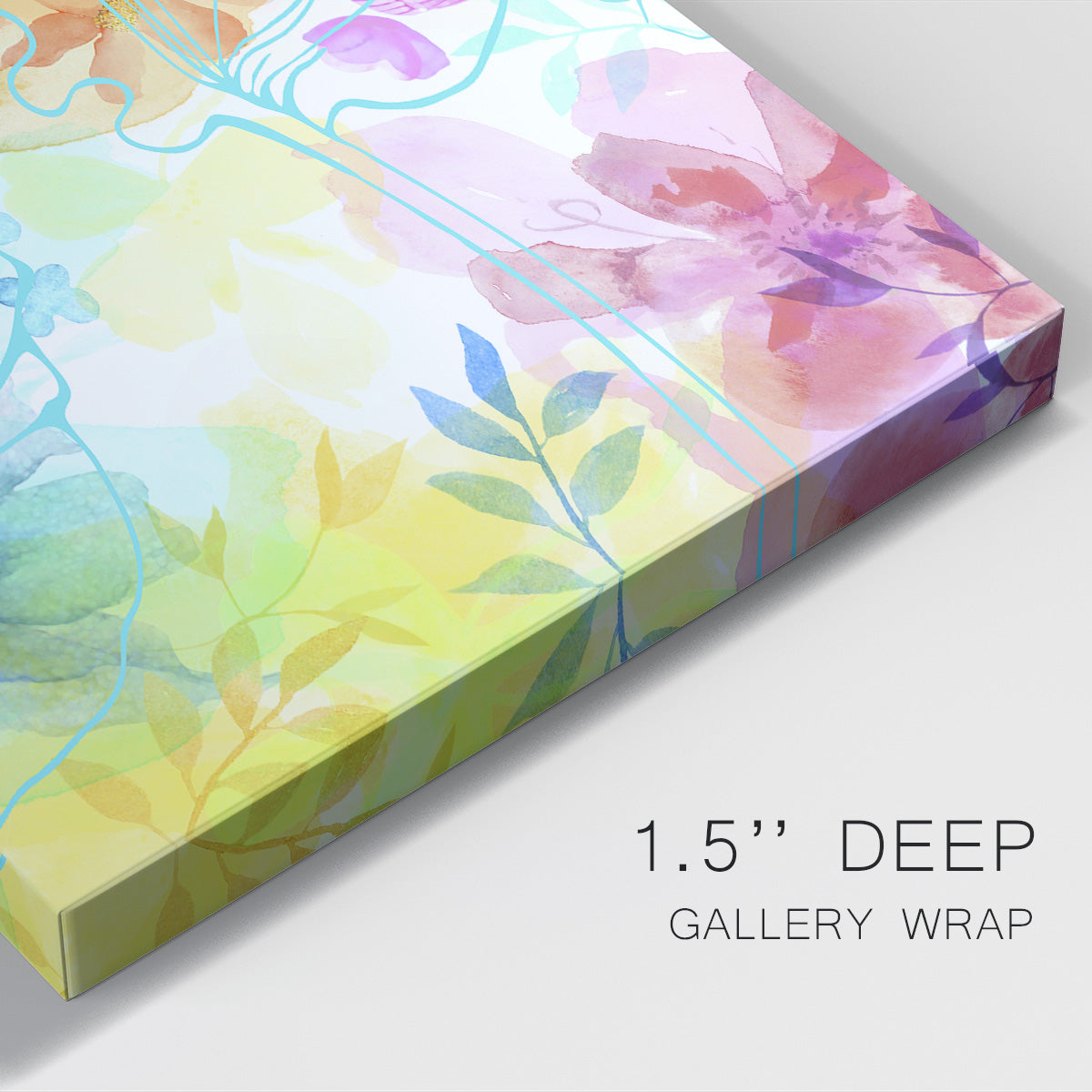 Blossoms in the Sun IV Premium Gallery Wrapped Canvas - Ready to Hang