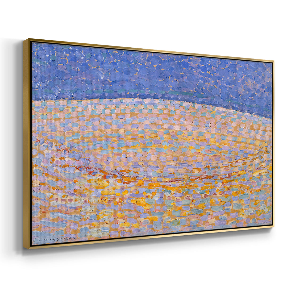 Dune III, 1909 - Floater Framed Canvas Print