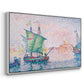 Venice, the Pink Cloud, 1909 - Floater Framed Canvas Print