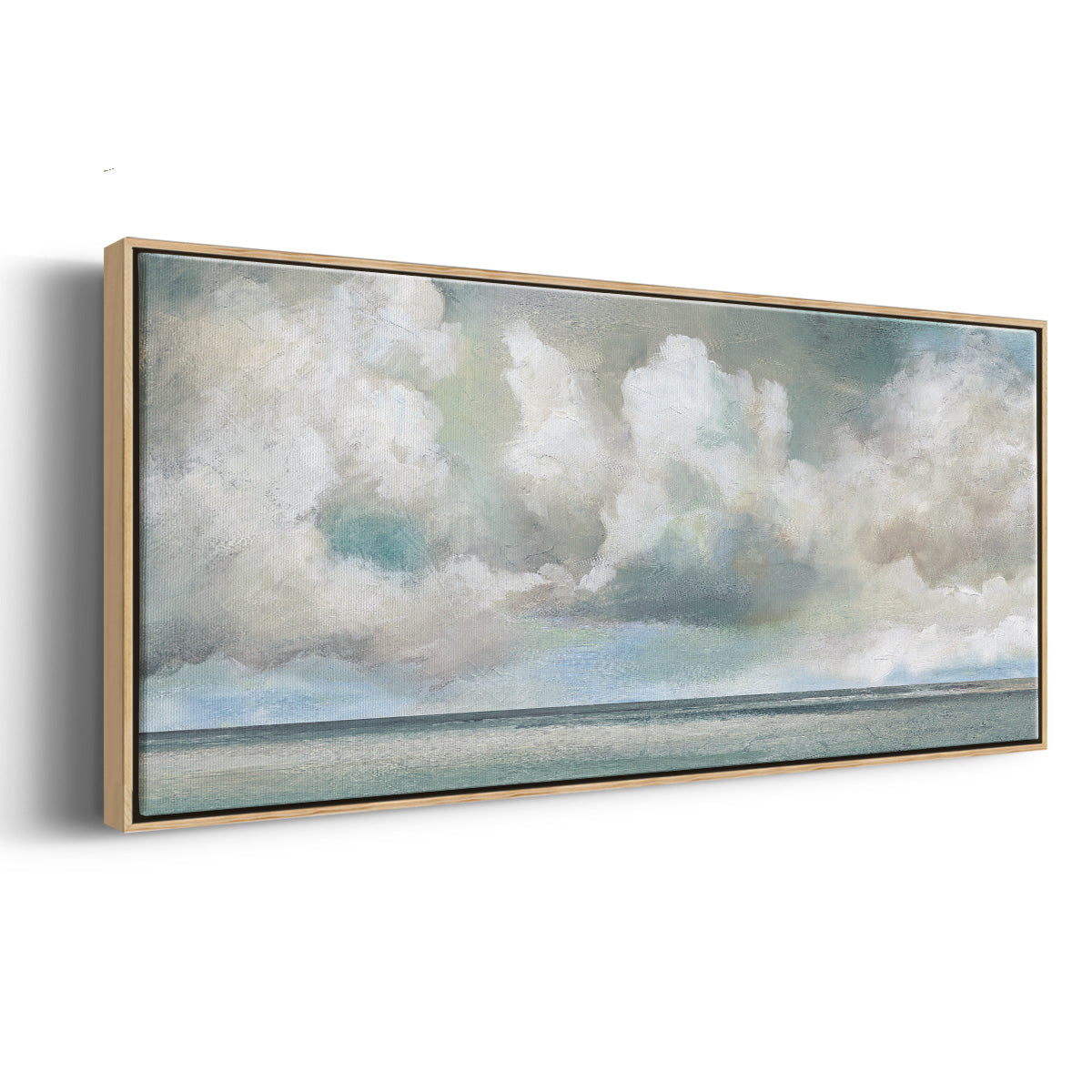 Cloudscape Vista I - Floater Framed Canvas Print