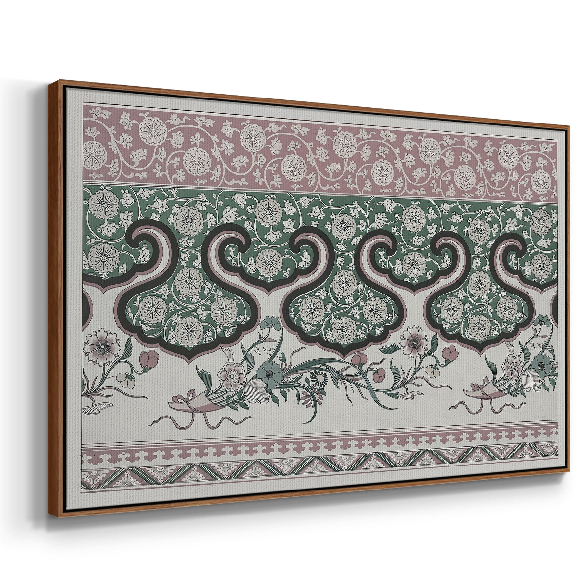 Examples of Chinese Ornament, Pl. LXXVI, 1867 - Floater Framed Canvas Print
