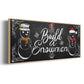 Build a Snowman - Floater Framed Canvas Print