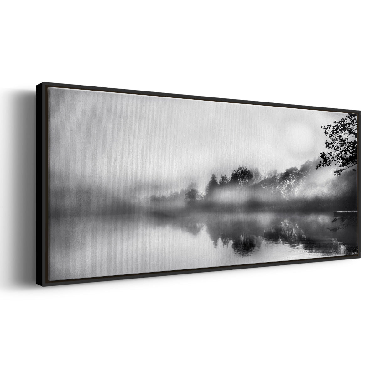 Soft Wonders - Floater Framed Canvas Print
