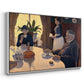 The Dining Room (Breakfast), 1886-1887 - Floater Framed Canvas Print