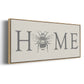 Bee Home - Floater Framed Canvas Print