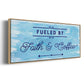 Fueled By - Floater Framed Canvas Print