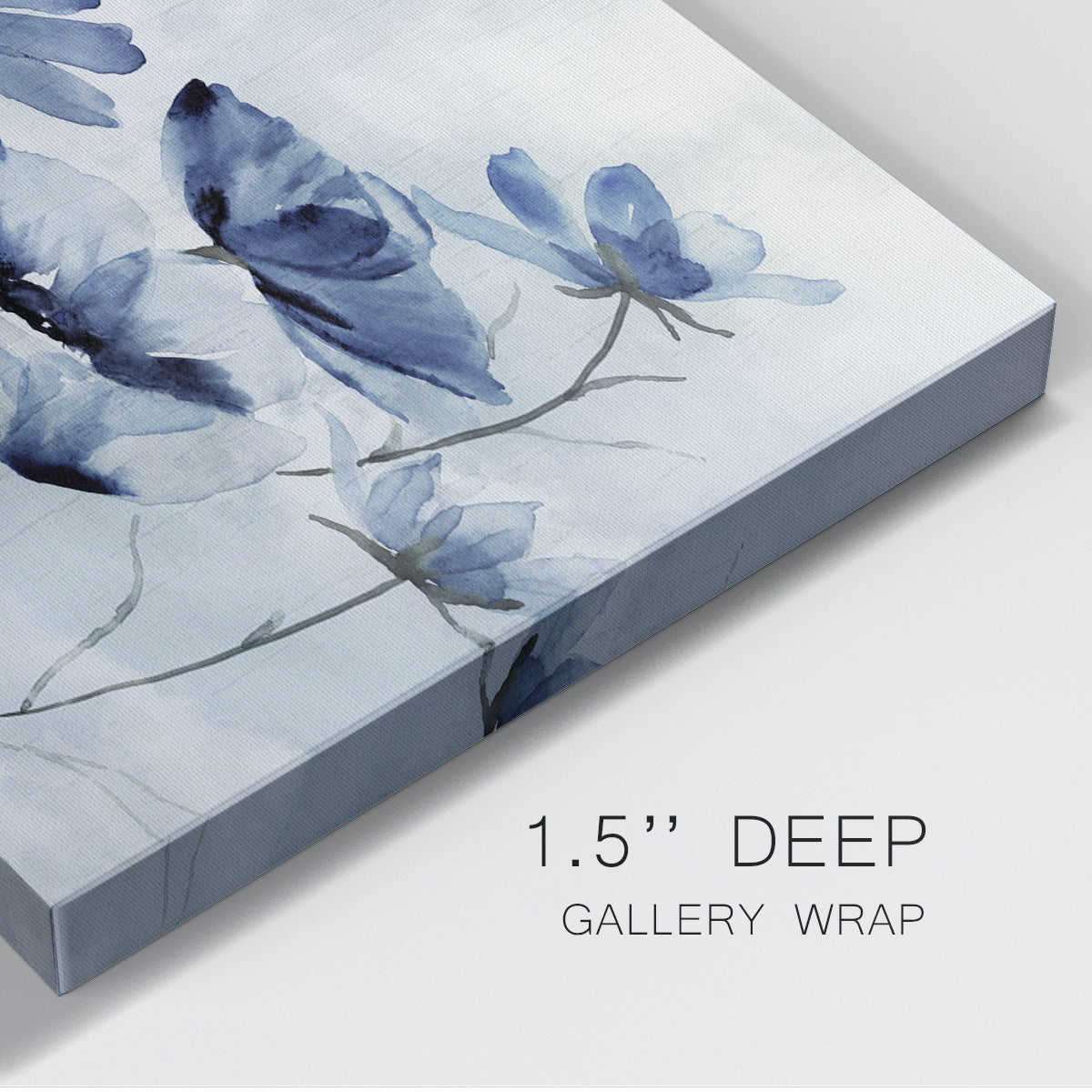 Indigo Spring Awakening - Canvas Art Print