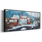 Sandviken, Norway 2, 1895 - Floater Framed Canvas Print