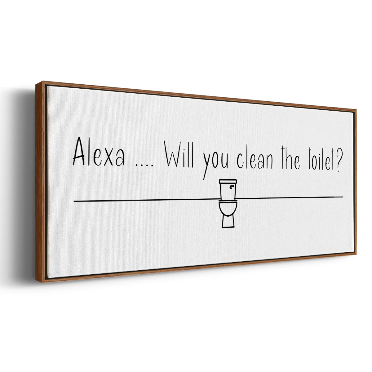 Alexa ... - Floater Framed Canvas Print