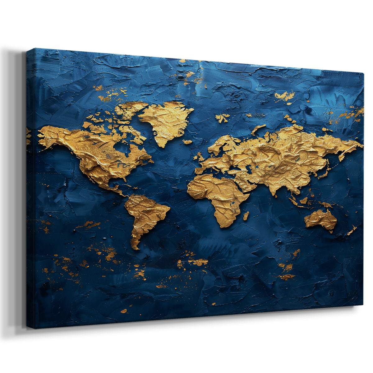 world map,art,decor,blue background,gold texture,modern design,global,map artwork,interior design,contemporary,wall decoration,luxury home,textured surface,geographical,oceans,continents,creative,modern art,elegance,sophistication,gallery,abstract,handmade,unique design,visual art,topography,bold colors,home decor,statement piece,interior styling,craftsmanship,aesthetic,artistry,wall art,unique gift,map design,fine art,luxury decor,textured art
