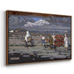 Country Road (Landstrasse), 1905 - Floater Framed Canvas Print