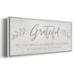 Grateful for Everything - Floater Framed Canvas Print