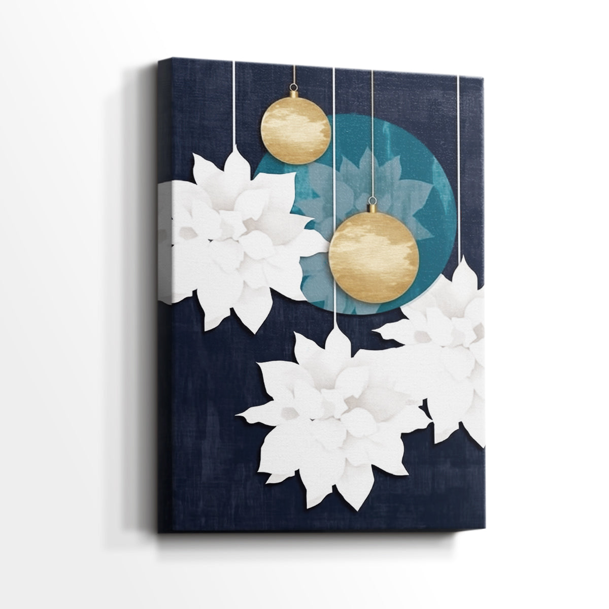 Soft Linen Cathedral at Dusk - Canvas Art Print