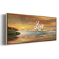 Louder Than - Floater Framed Canvas Print