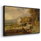An Overshot Mill, c. 1802-1807 - Floater Framed Canvas Print