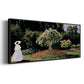 Jeanne Marguerite Lecadre in the Garden - Floater Framed Canvas Print