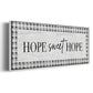 Hope Sweet Hope - Floater Framed Canvas Print