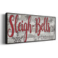 Sleigh Bells - Floater Framed Canvas Print