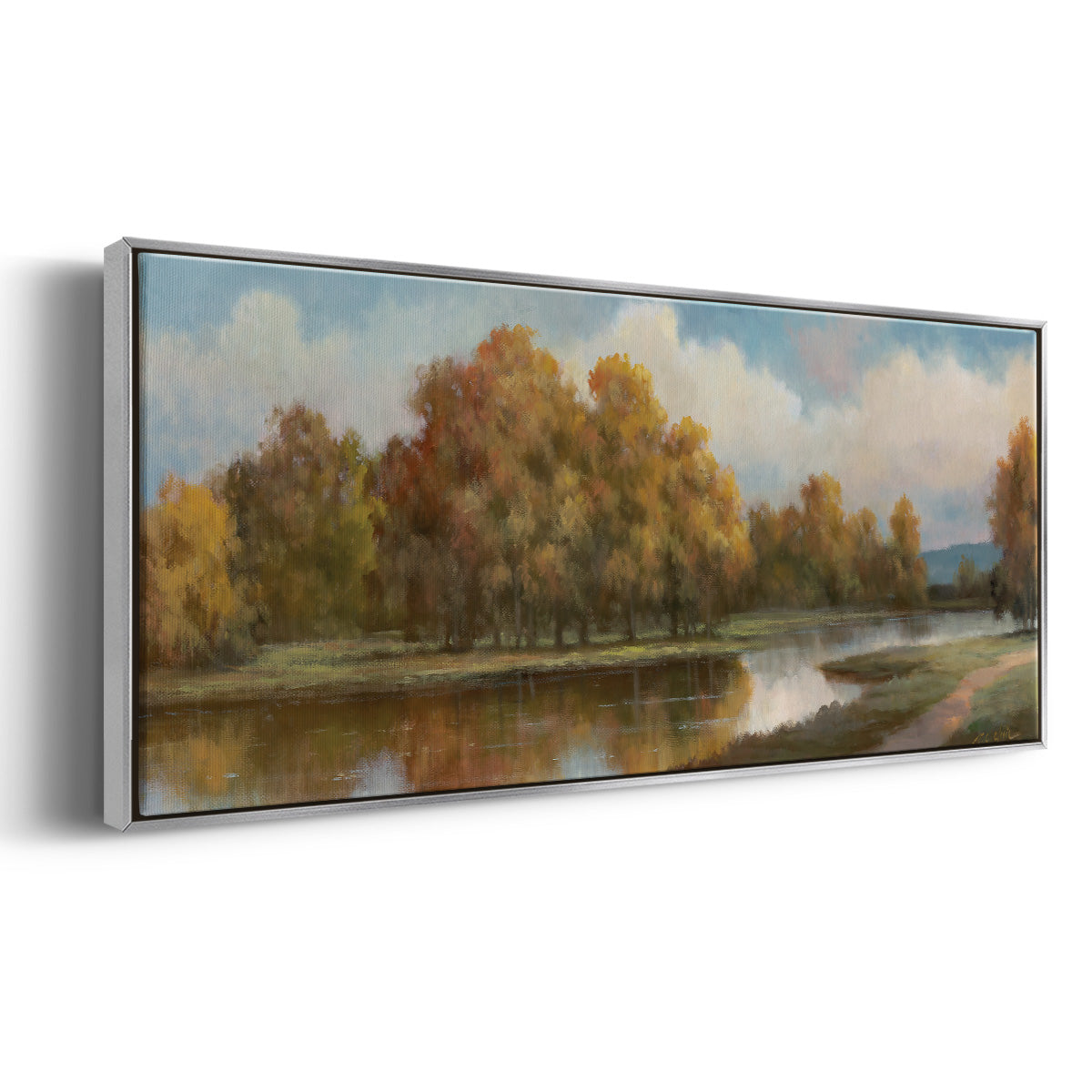 Shenandoah II - Floater Framed Canvas Print