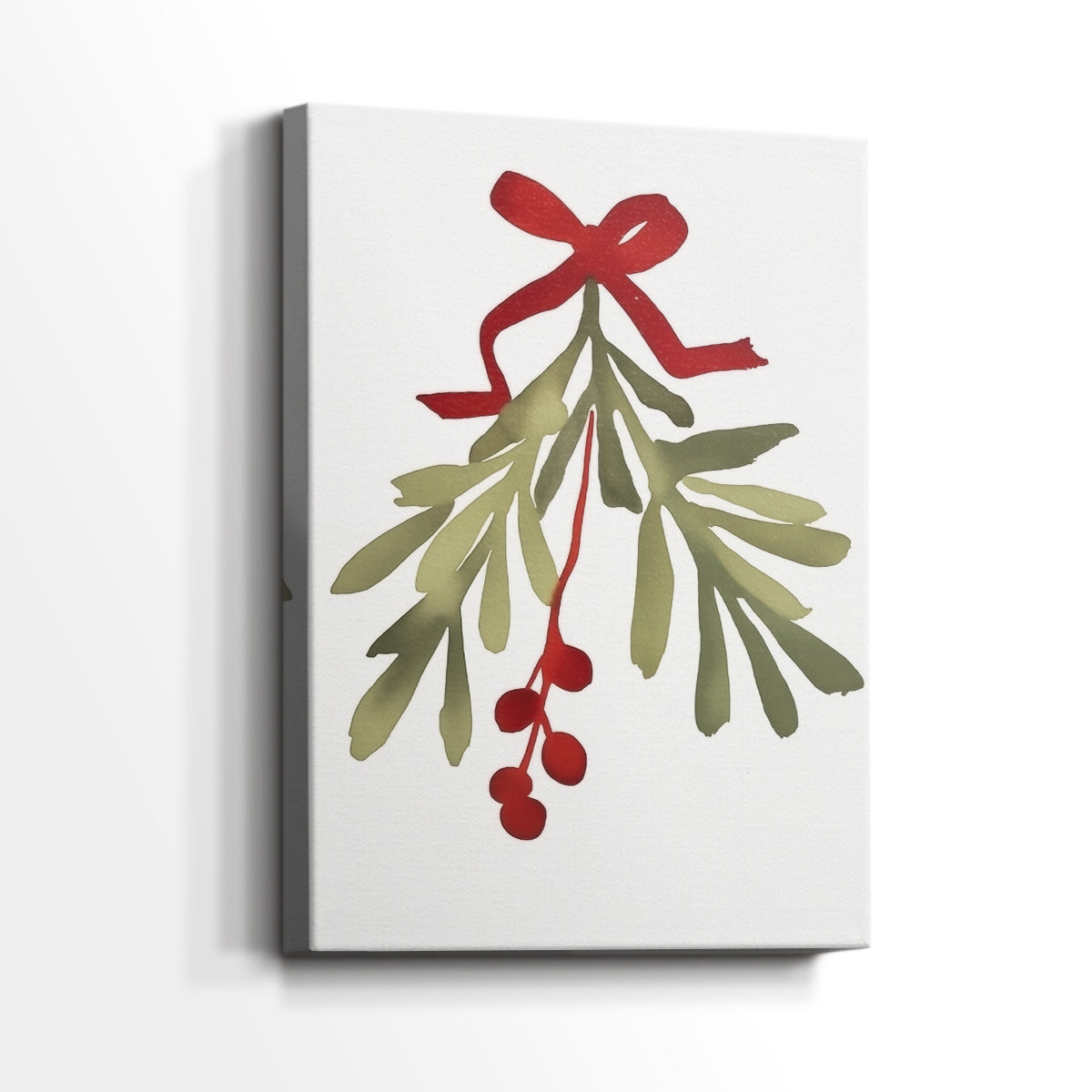 Silver Sleigh Serenade - Canvas Art Print