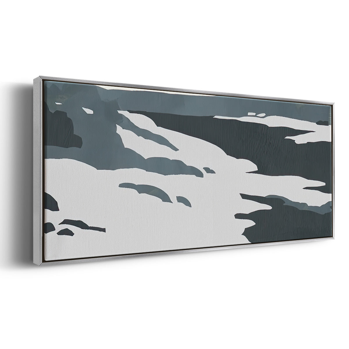 Cutter Island III - Floater Framed Canvas Print