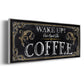Wake Up! - Floater Framed Canvas Print