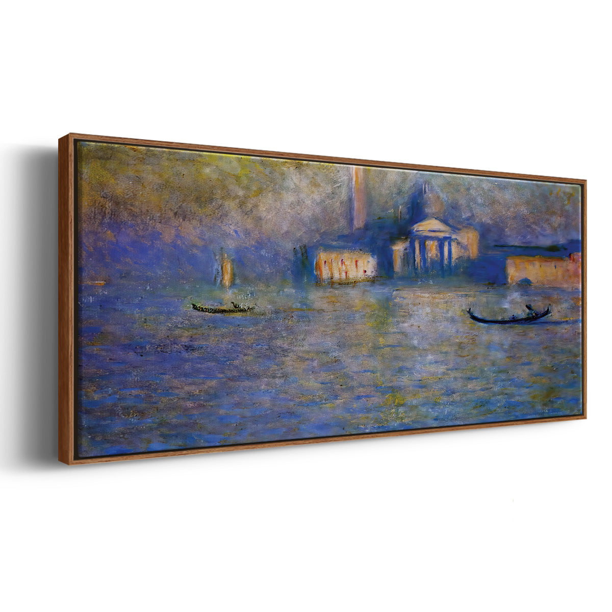 San Giorgio Maggiore, Twilight, 1908 - Floater Framed Canvas Print