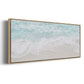 Coastline Tide - Floater Framed Canvas Print