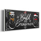 Build a Snowman - Floater Framed Canvas Print
