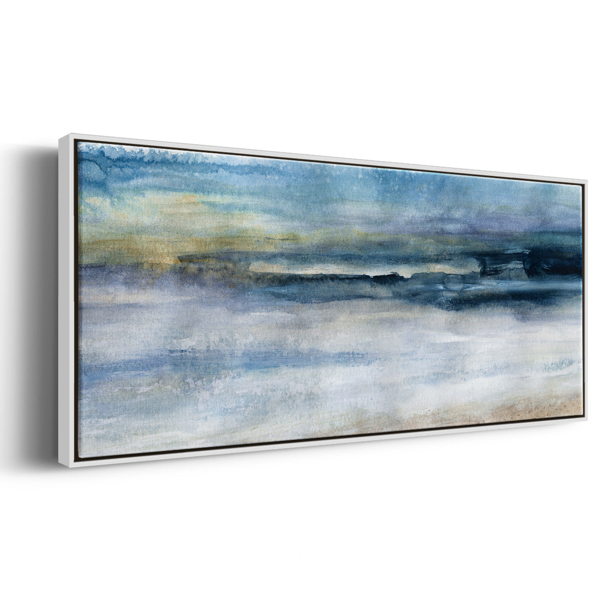 Wind and Water - Floater Framed Canvas Print