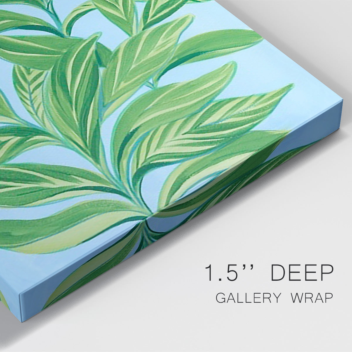 Tropical Shell Ginger I Premium Gallery Wrapped Canvas - Ready to Hang