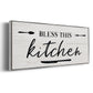 Bless this Kitchen - Floater Framed Canvas Print