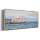 The Old Fort at Antibes, 1888 - Floater Framed Canvas Print