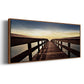 Naples Cove - Floater Framed Canvas Print